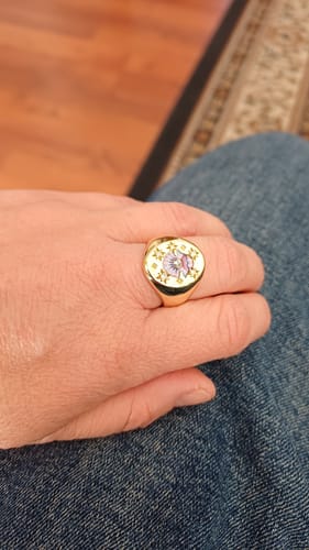 Reseña con foto de un cliente sobre Anillo Sirena Tesoros By @Mariaguldman