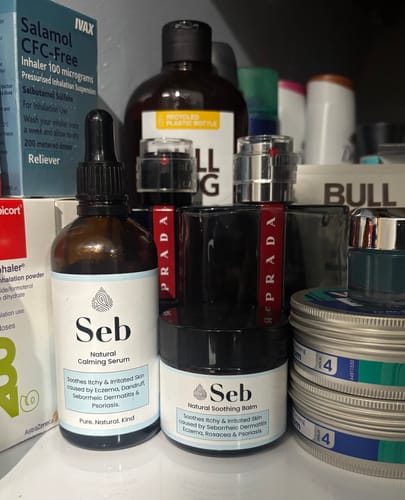 Customer photo review of Seb Natural Calming Serum