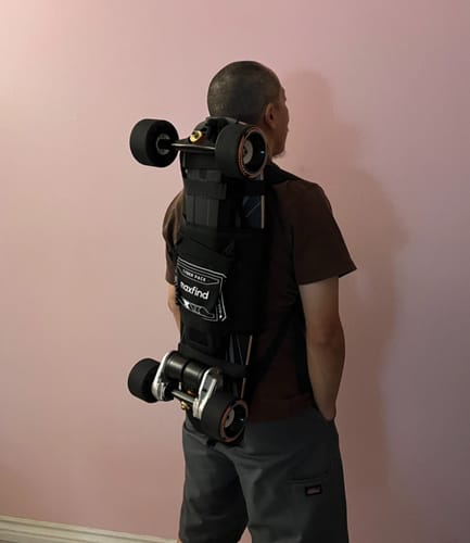 Customer photo review of Tynee® Mini 3 Max Most Powerful Portable Electric Skateboard & Shortboard