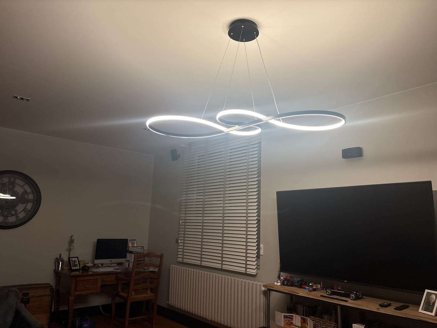 Customer photo review of Suspension LED élégante en aluminium | Clef de sol