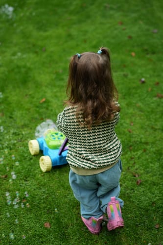 Customer photo review of Botanical Reversible Pull On Trousers