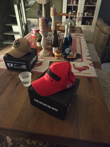 Customer photo review of Hardtuned Tokyo Red A-Frame Cap