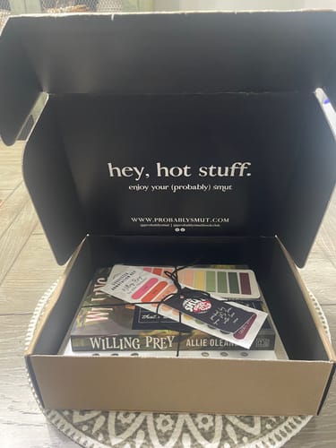 Customer photo review of good girl book club subscription