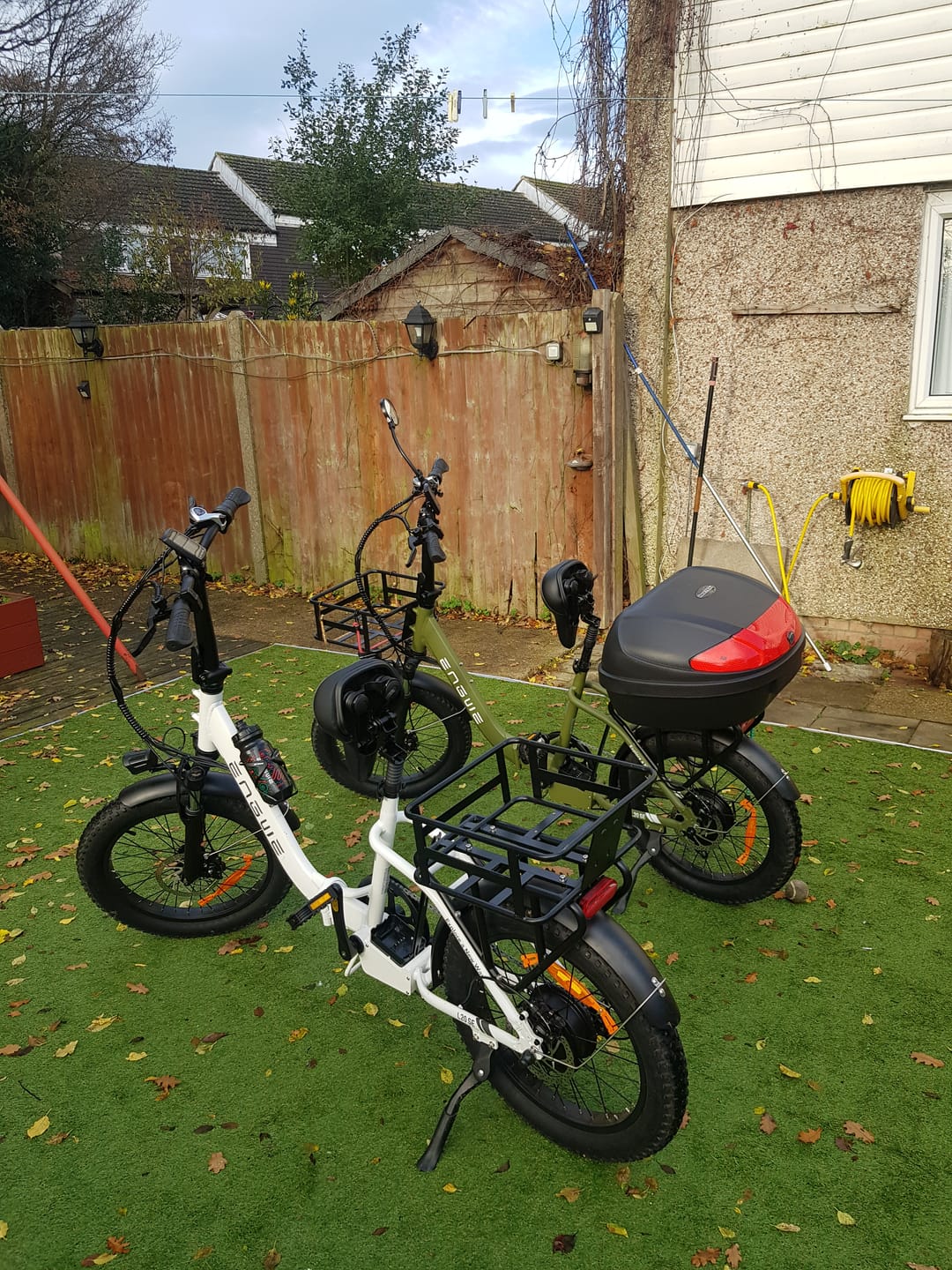 Customer photo review of Engwe L20 SE 250W 20" Foldable Electric Trekking Bike 561Wh Step-through E-bike