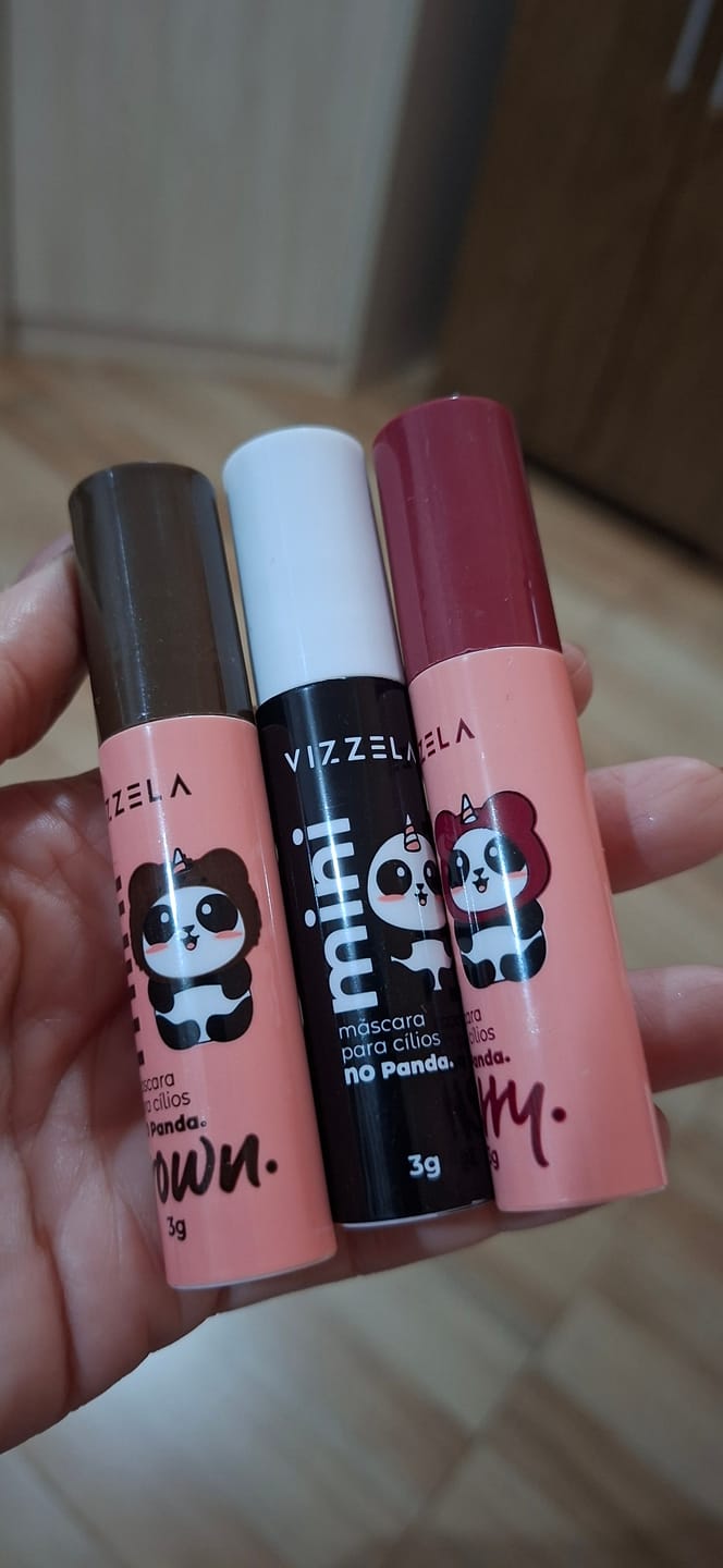Customer photo review of Kit 3 Mini Máscaras - Vizzela