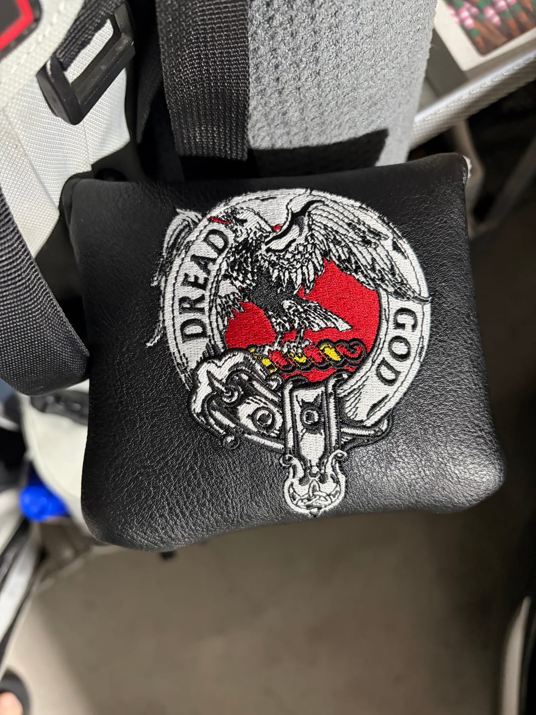 Customer photo review of Personalized TaylorMade Spider ZT Mallet Headcover