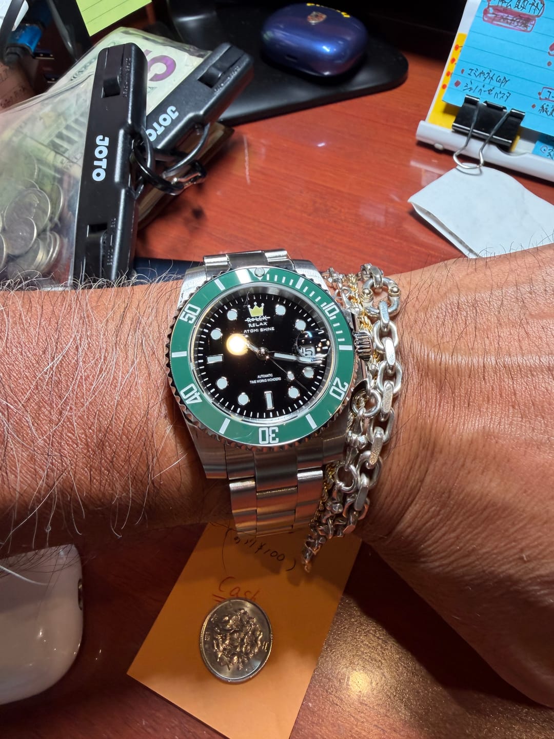 Customer photo review of HYDROCORE CLASSIC WATCH