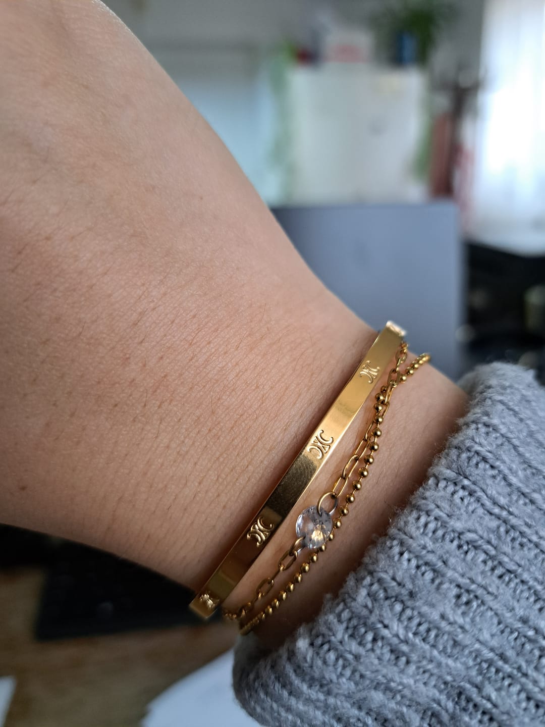 Customer photo review of Bratara - Golden Eclipse