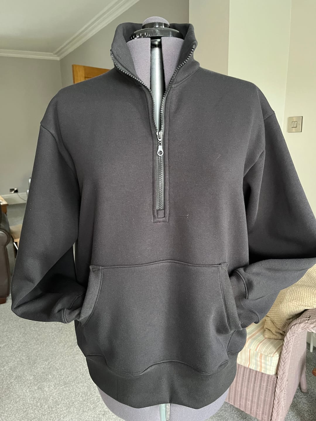 Customer photo review of Plain Sweatshirt Fabric