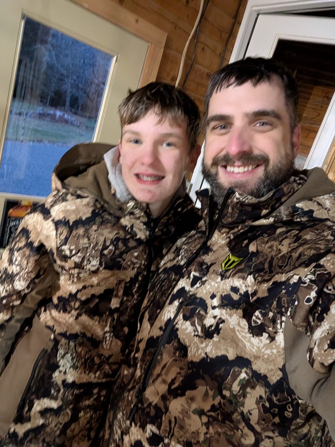 Customer photo review of Altus Whitetail Ultra Silent Hunting Suit Men's Water Resistant Hunting Clothes