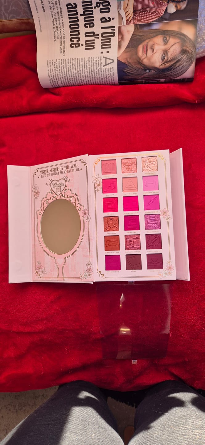 Customer photo review of P. Louise A Brand New Chapter Palette - Chapter One