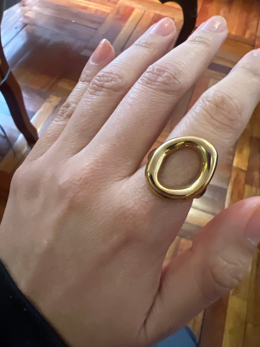 Customer photo review of Anillo Rust Mini