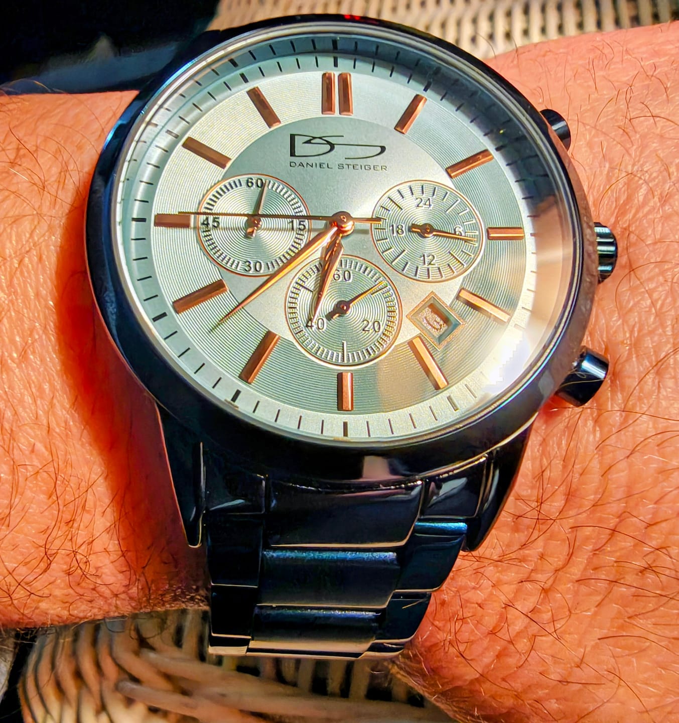 Customer photo review of Blue Glacier Men's Watch