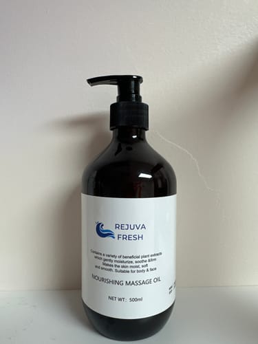 Customer photo review of Rejuva Fresh Nourishing Body Oil