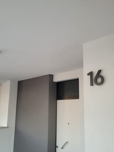 Customer photo review of Numeri e lettere singole 3D