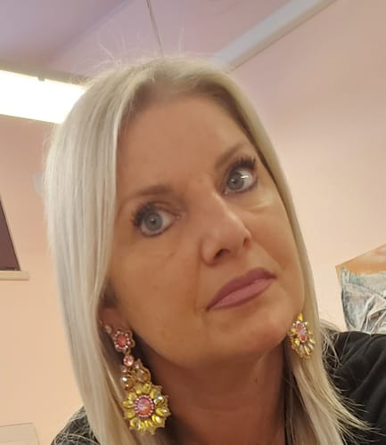 Customer photo review of Orecchini Morgana sun