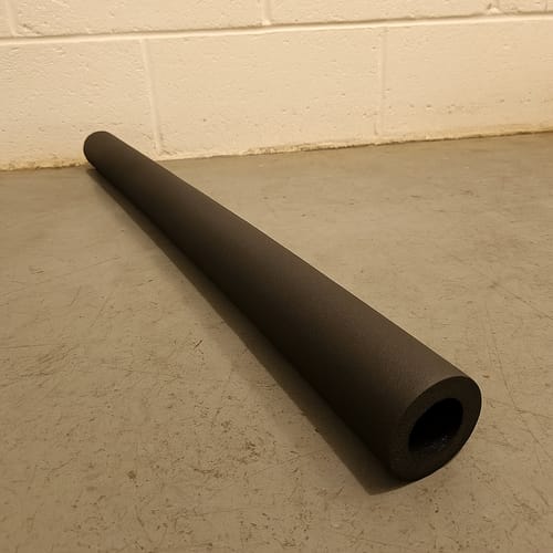 Customer photo review of Pipe Insulation Foam Class O Black 76mm x 19mm – Energy Saving