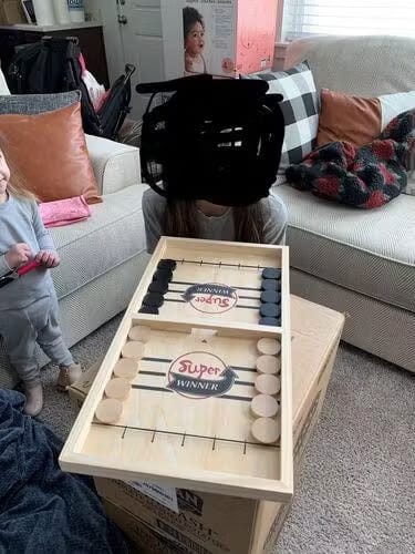 Customer photo review of Jeu de Passe-trappe rapide en bois