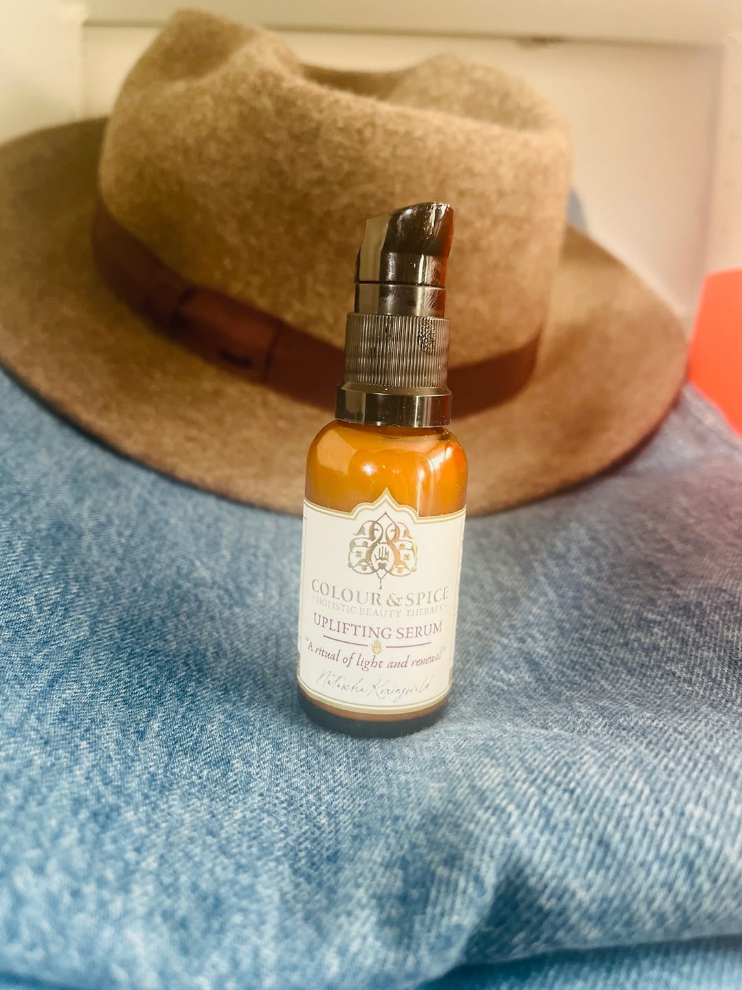 Customer photo review of Uplifting Serum 30 ml