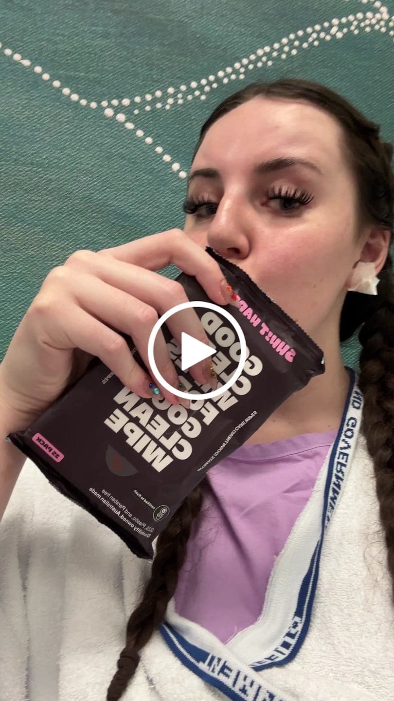 Customer video review of Flushable Intimate Wipes