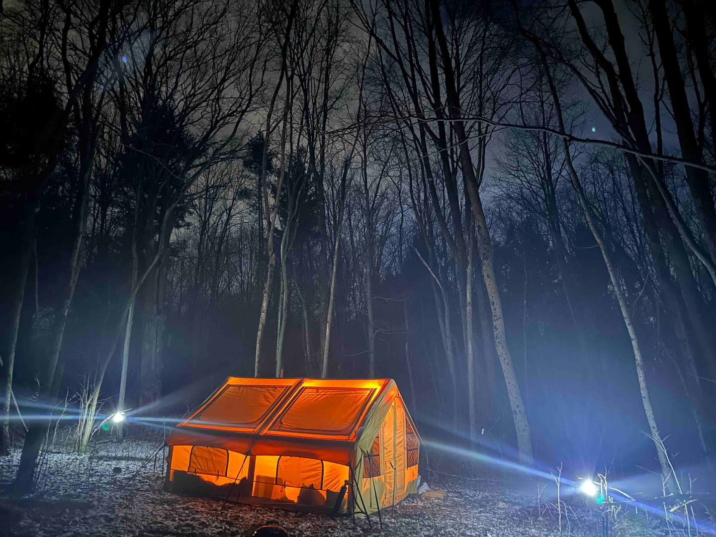 Customer photo review of RBM Panda Large Sunny Beige - Inflatable Tent for Camping (2-6 person)