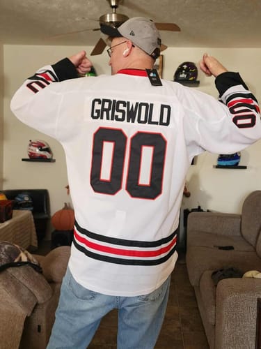 Customer photo review of Christmas Style 'Griswold' Hockey Jersey