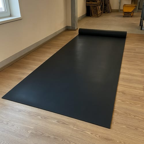 Customer photo review of Commercial Rubber Sheet Linear Metre Durable Heavy Duty Rubber for Sealing, Insulation & Protection Temperature & Chemical Resistant