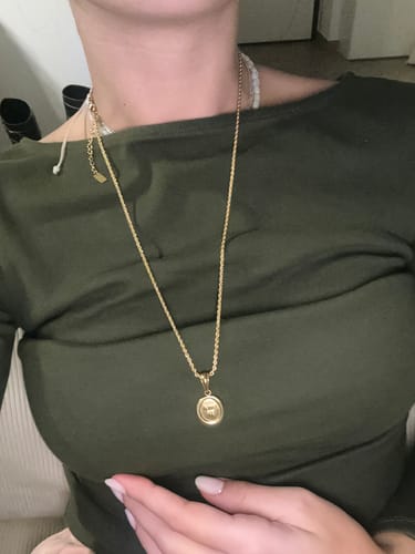 Customer photo review of Catenina "Intreccio baby baby"