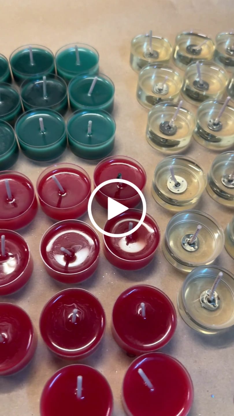 Customer video review of ENVASES PARA VELAS DE TÉ