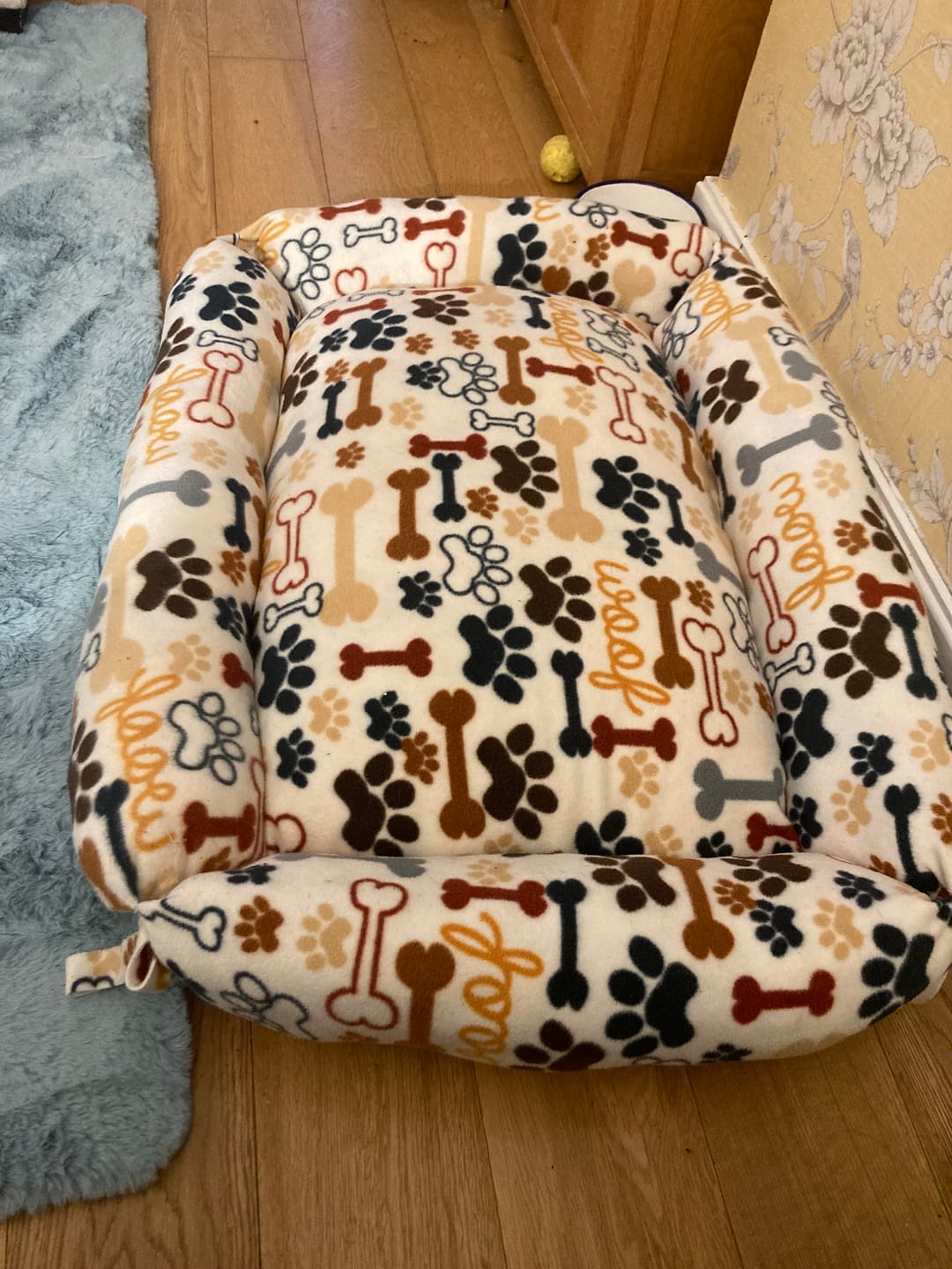 Customer photo review of Playful Paws Anti Pill Polar Fleece Fabric
