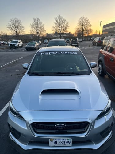 Customer photo review of HardTuned Window Banner - Classic