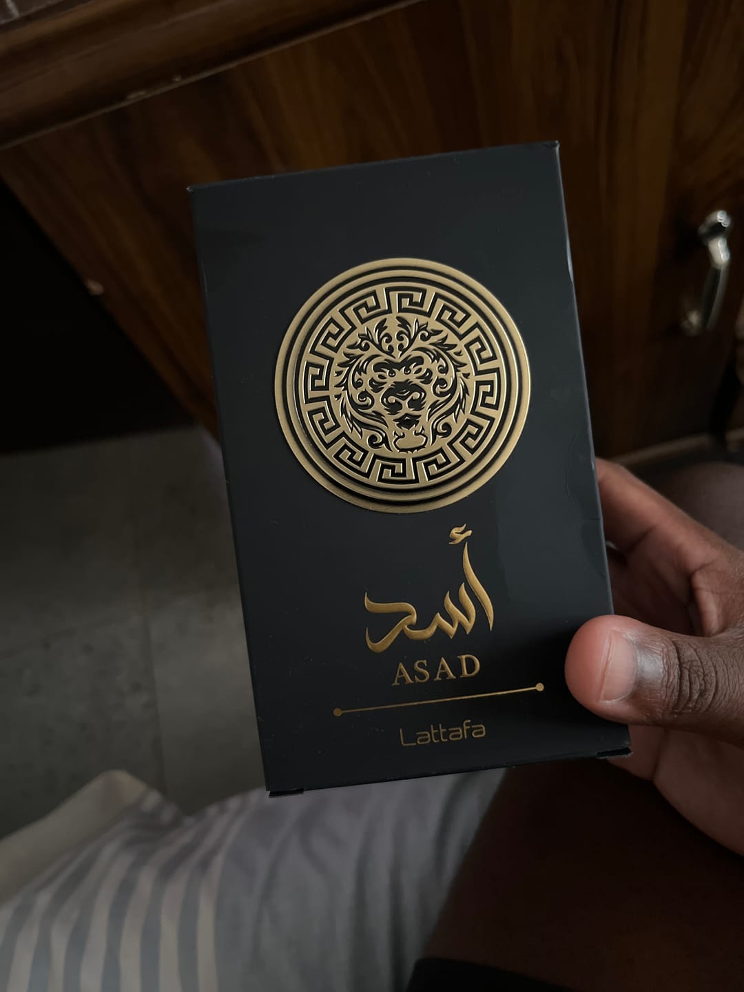 Customer photo review of Asad Lattafa 100ml edp