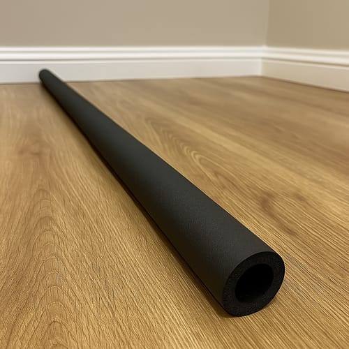 Customer photo review of Pipe Insulation Tube Nitrile Foam 22mm x 9mm Wall – 2m