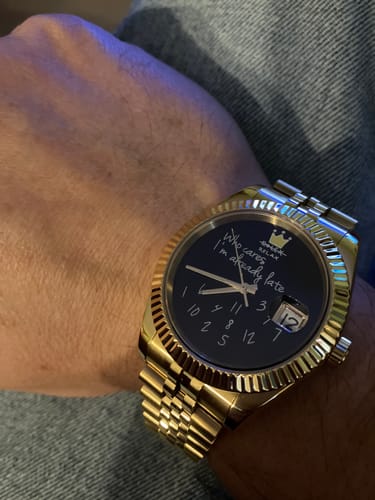 Customer photo review of EONDATE MAXI CLASSIC WATCH