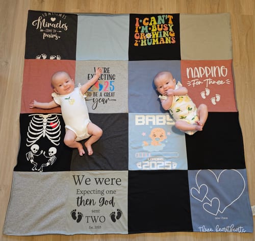 Customer photo review of Project Repat T-Shirt Quilt