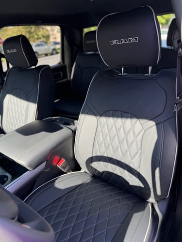 Customer photo review of Premium Custom-Fit Seat Covers