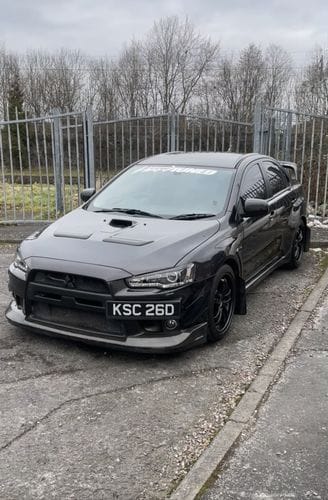 Customer photo review of Mitsubishi EVO X Fragment Tee