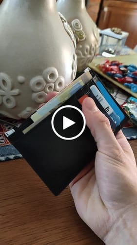 Customer photo review of Toyota AE86 Tatsumi Leather Wallet