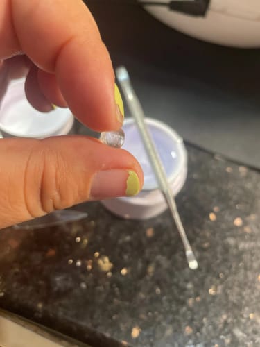 Customer photo review of Solid Nail Glue Gel 🇺🇸 Power Bond 🔥