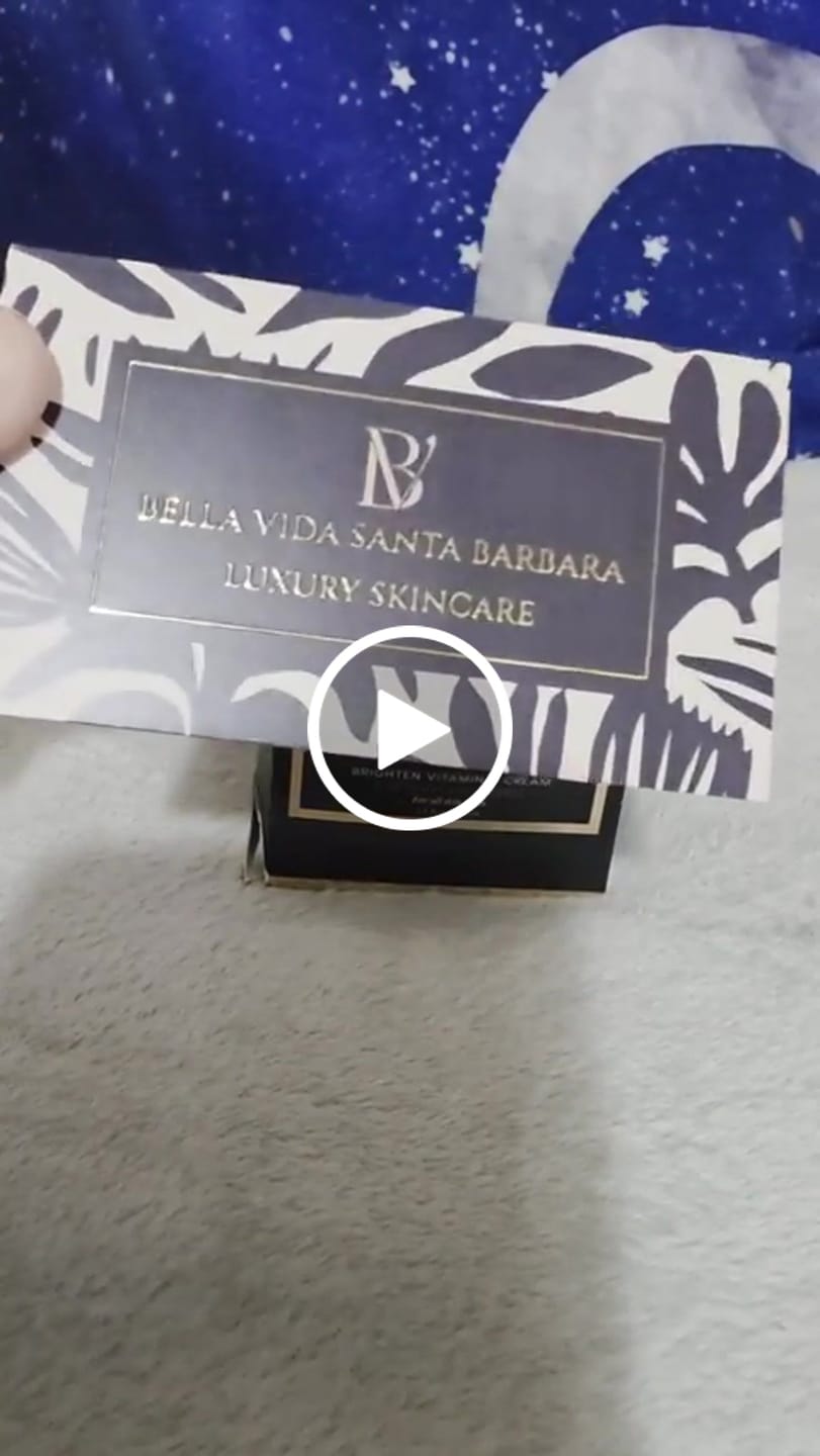 Customer video review of Brighten Vitamin C Cream