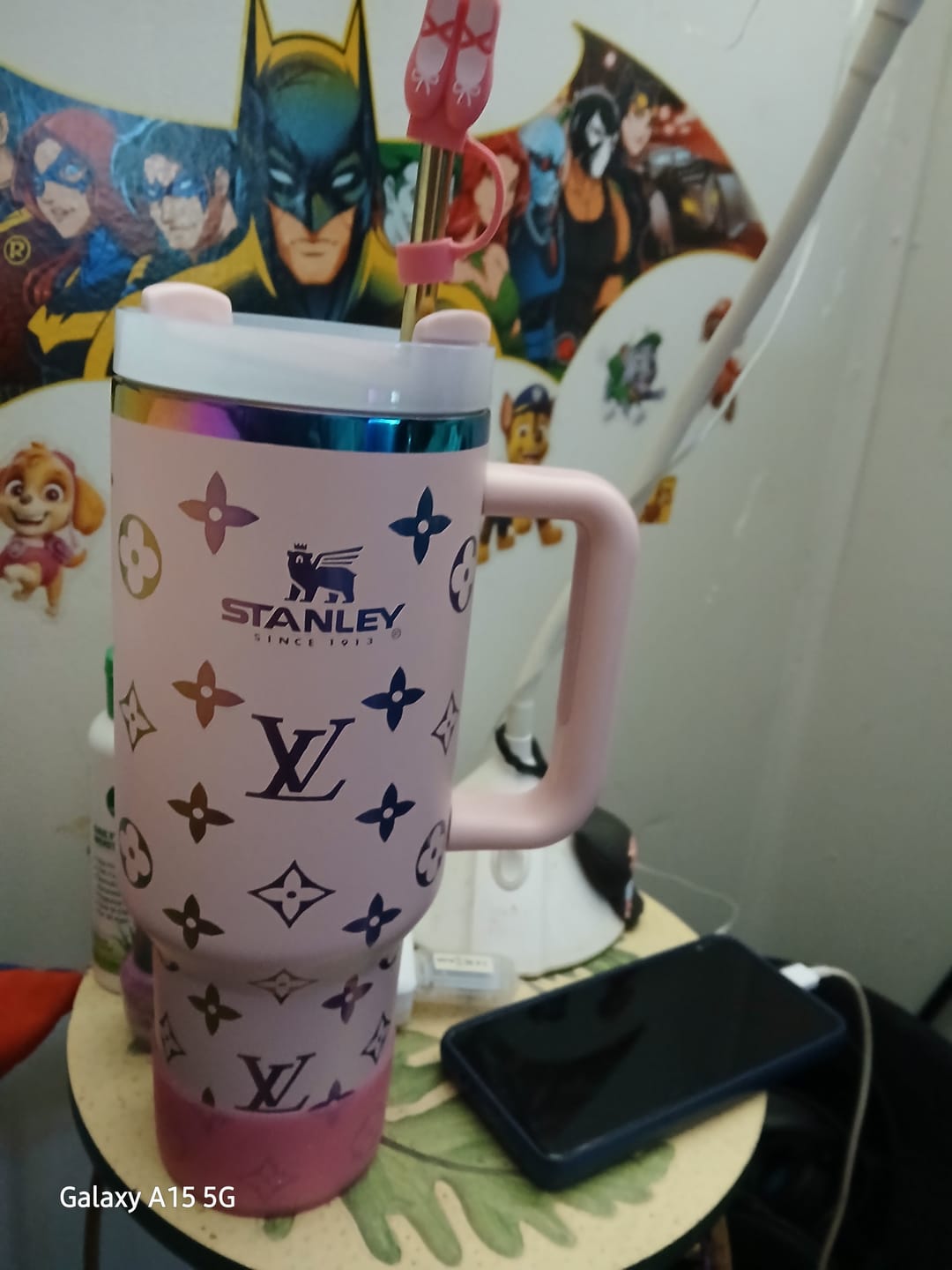 Customer photo review of Designer Holographic In-Car Insulated Cup 40 OZ