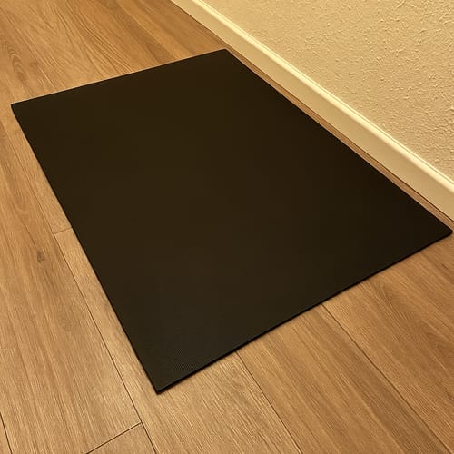 Customer photo review of 6mm Rubber Sheet Matting Durable, Slip-Resistant, Easy to Clean for Commercial & Industrial Use Versatile Flooring Solution - Linear Metre