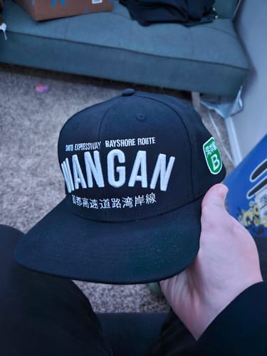 Customer photo review of Wangan Bayshore Route Flat Brim Cap