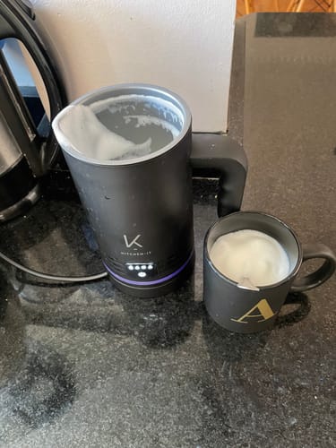 Customer photo review of Espumador de Leche Aerofoam 4 en 1