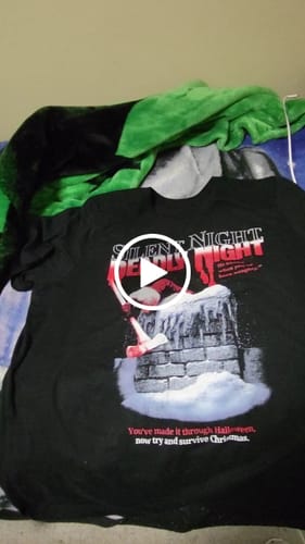 Customer video review of Silent Night, Deadly Night: Classic (V3) T-Shirt