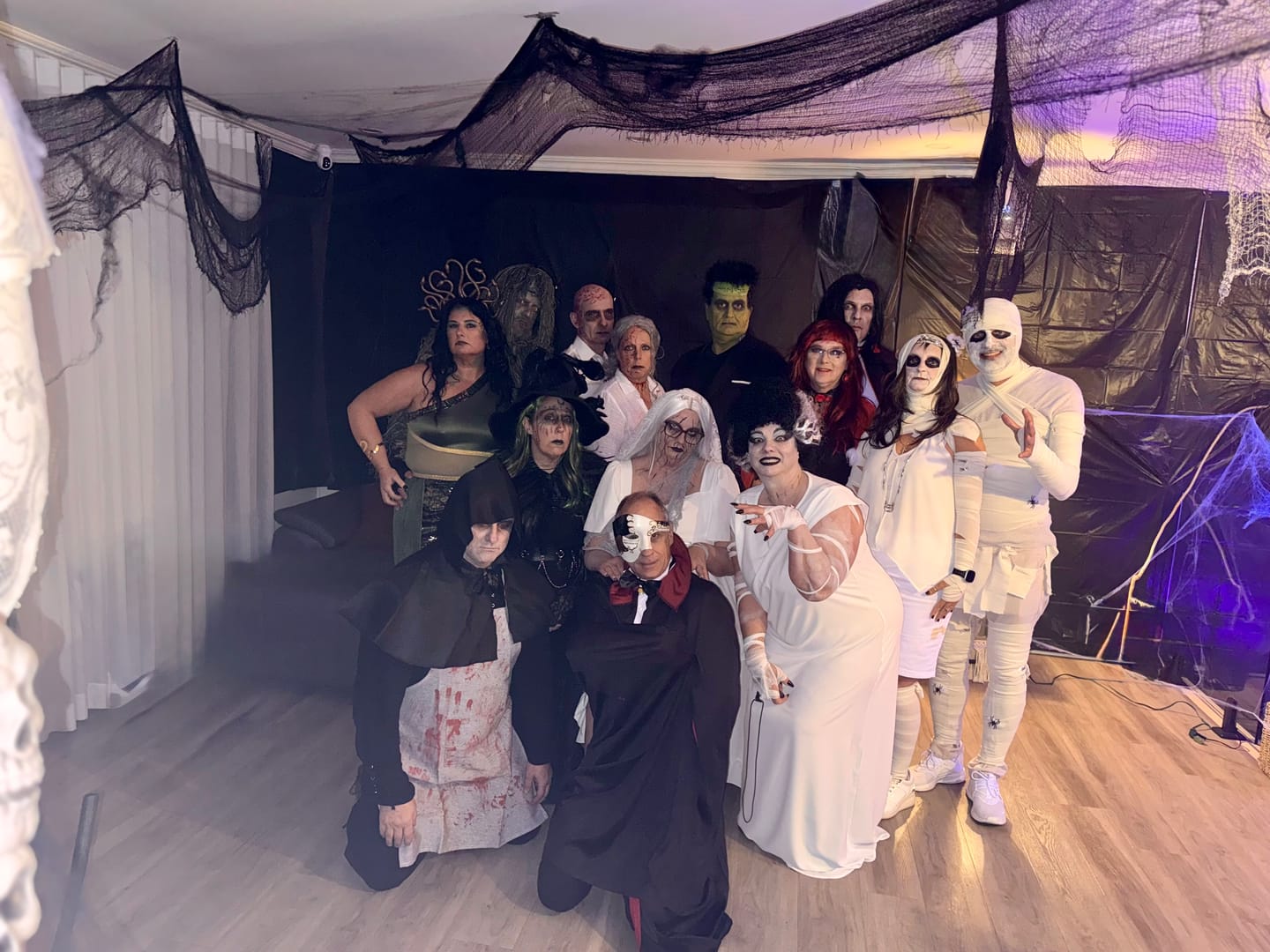 Customer photo review of Halloween Murder Mystery Game Kit - Monster Mansion