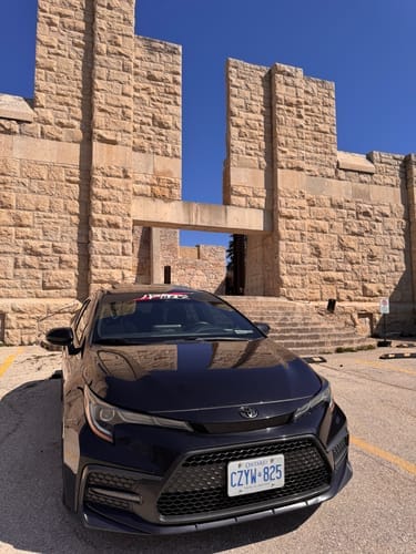 Customer photo review of HardTuned Window Banner - JDM Stripe