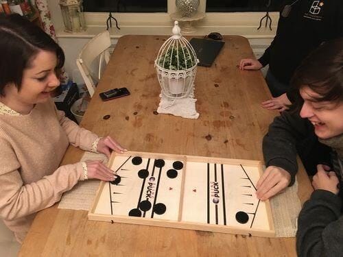 Customer photo review of Jeu de Passe-trappe rapide en bois