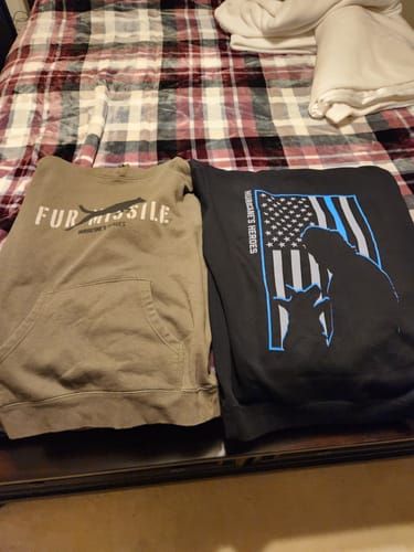 Customer photo review of Bond Hoodie