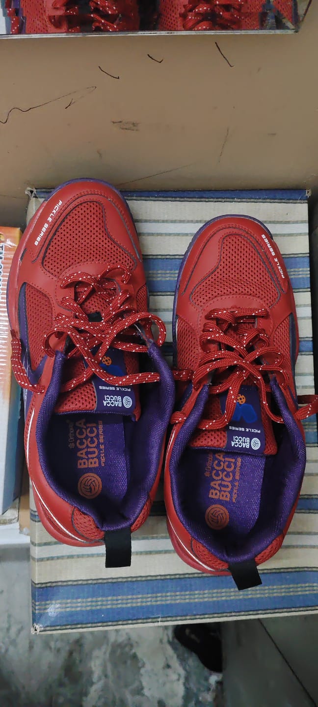 Customer photo review of Bacca Bucci Pickle Series Court Sneakers | OrthoLite Eco Insoles